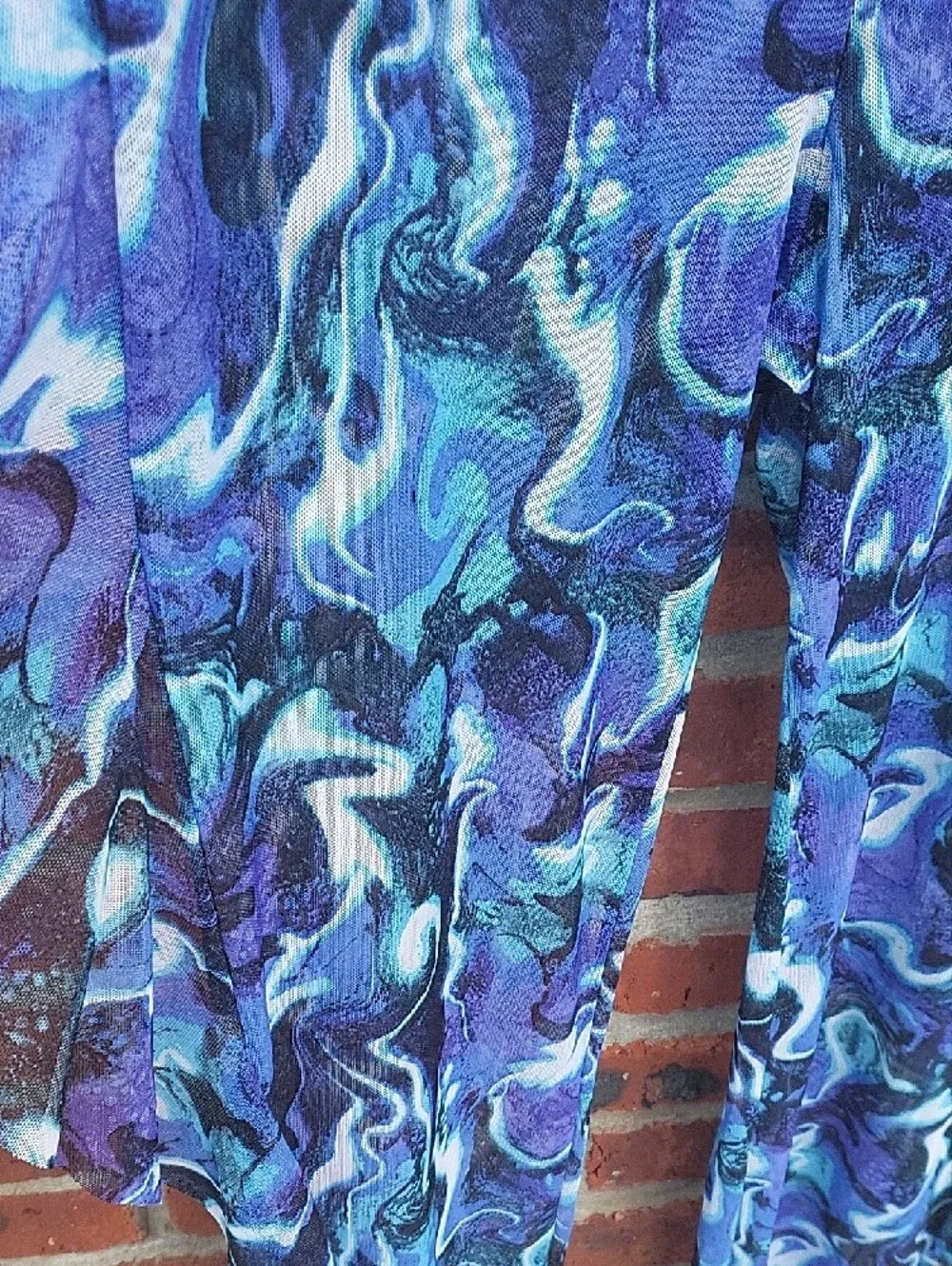 Love 83 Multicolor Tropical Print Swim Cover-Up Pants